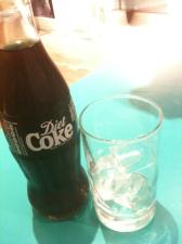 Bottle of Diet Coke in Europe